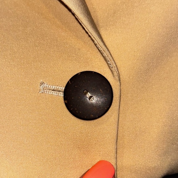 House Of Harlow 1960 yellow Tweed Cropped Blazer, Size Small​ - Picture 6 of 12